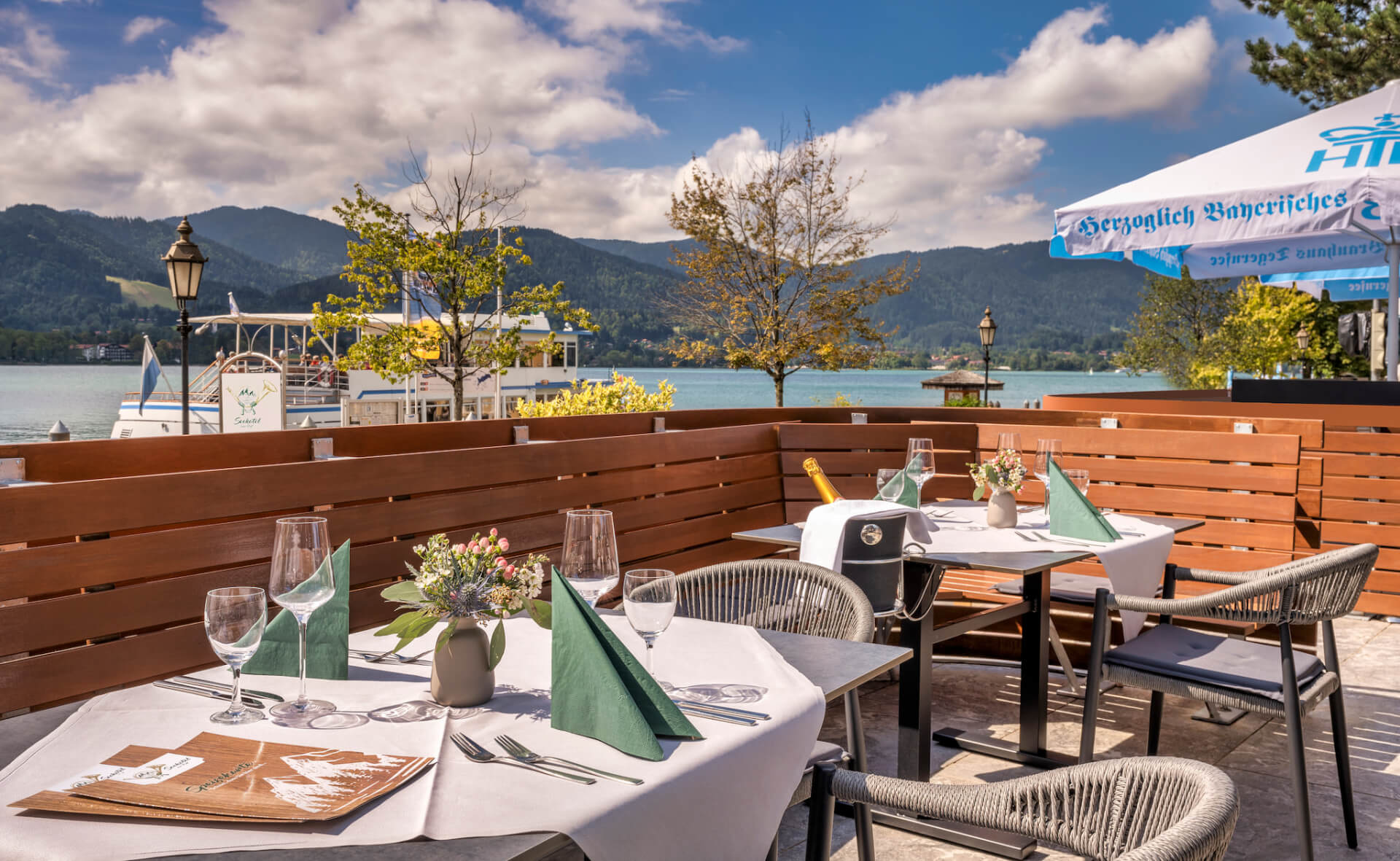 Ausblick auf den Tegernsee